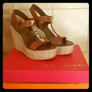 Kate spade espadrilles/wedges